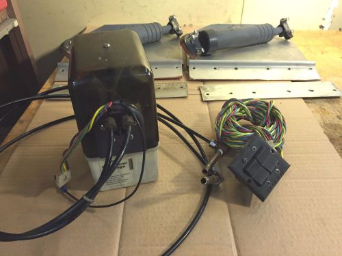 Bennett ss trim tabs with hydraulic power unit 12 volt pump v351 w/ wiring set