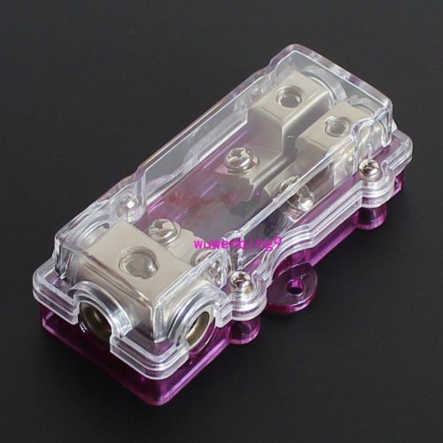 1pcs - 2 road auto car fuse box holder with cover vehicle fuse block 1 in 2 out