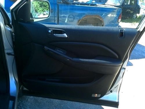 Interior door trim panel right front black/d 06 2006 acura mdx 228794