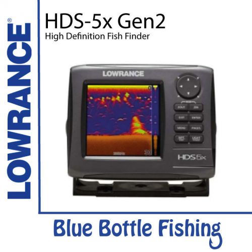 Lowrance hds-5x gen 2 fishfinder