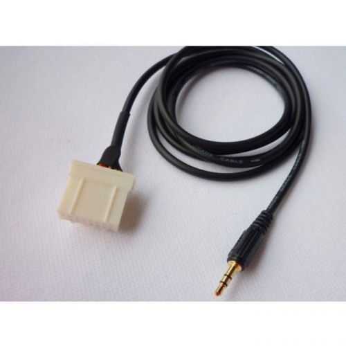 3.5mm aux adapter cable entrée pour mazda3 mazda6 mazda2 mazda5 1,5m noir