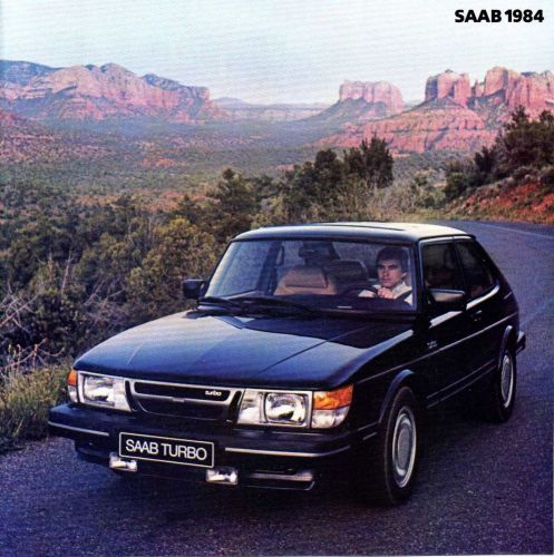Saab 1984 dealer brochure