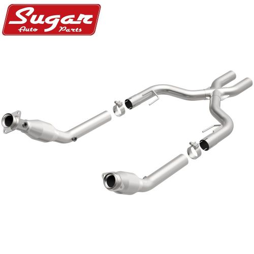 Magnaflow performance exhaust 16433 direct fit off-road x-pipe fits mustang