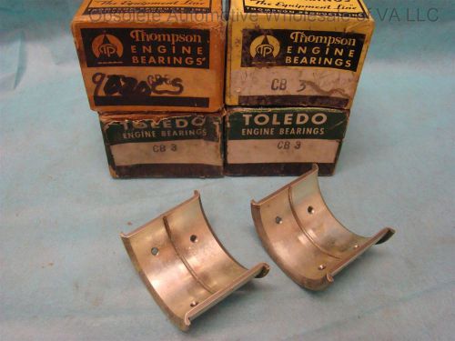 1936 37 38 ford 221 flanged free floating rod bearing set 48-6211a 85hp 486200