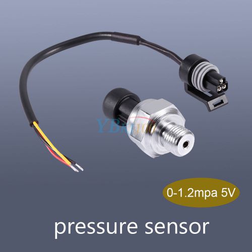 5v g1/4 0-1.2 mpa/ 0-150psi pressure transmitter water gas oil pressure sensor