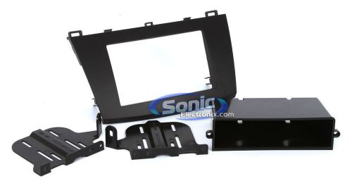 Scosche ma1543b double/single din with pocket for select 2010 - up mazda 3