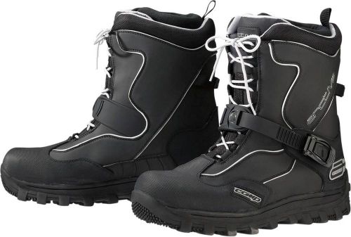 New arctiva-snow comp snowmobile adult insulated boots, black, us-12