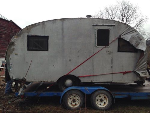 1949 trotwood  travel trailer camper vintage needs complete restoration