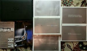2007 infiniti g 35 owners manual, navigation manual complete set with case