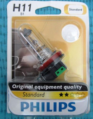Philips standard h11 55w one bulb halogen low beam fog headlight fit replacement