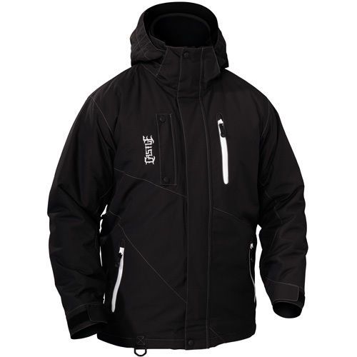 Castle x racewear core mens snowmobile jacket black