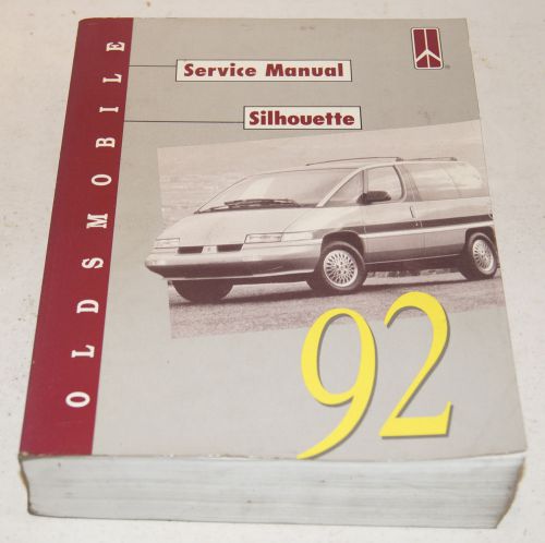 1992 oldsmobile silhouette van oem shop service repair manual best available!!!