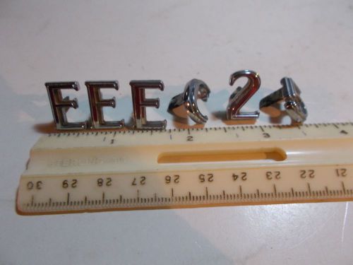 1962 buick electra 225 letters and numbers emblems nos