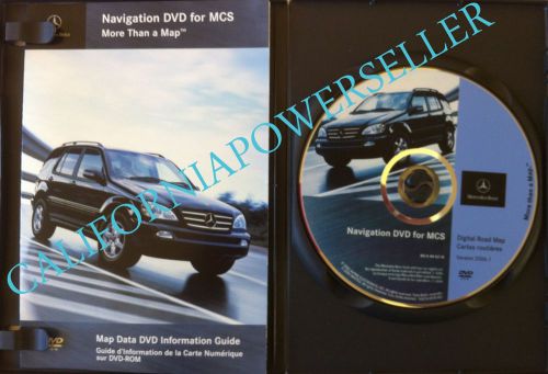 2003 mercedes m class ml ml320 ml500 ml55 navigation dvd # 0218 map rel © 2006.1