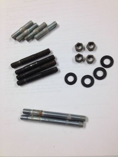 Carburetor studs with huts &amp; washers