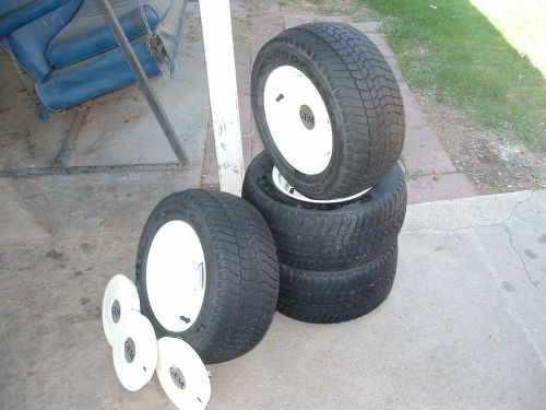 Gem nev electric car goodyear golf course turf tires and wheels