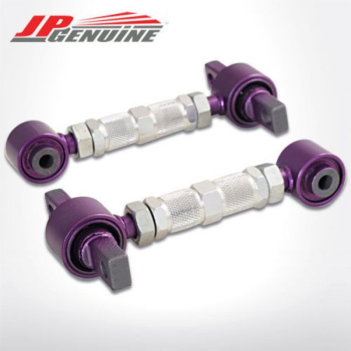 Purple adjustable rear lower control arm camber kit - civic/crx/del sol/integra