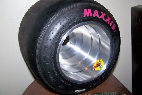 Maxxis t pink used go kart racing tire /wheel nice! 12x9.00-6!