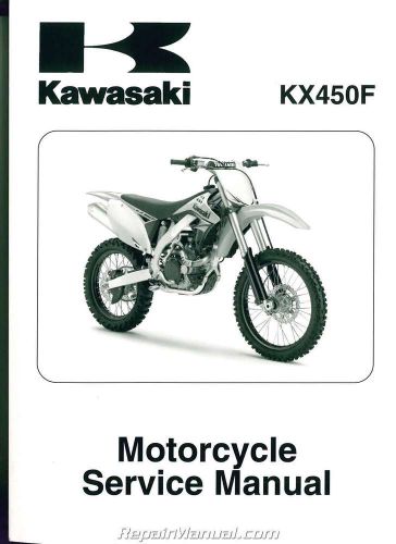 2009-2011 kawasaki kx450f motorcycle service manual : 99924-1410-03