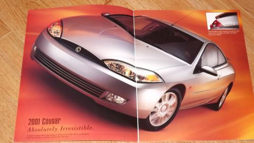 2001 mercury cougar original sales brochure