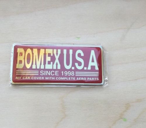 Bomex usa emblem, badge,  rare, jdm, authentic
