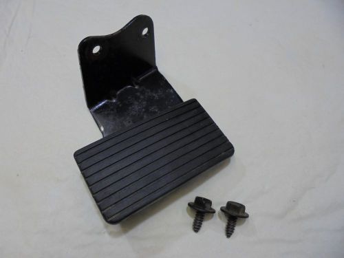 1987-1993 mustang dead pedal foot rest support with screws