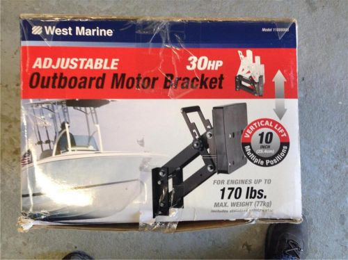 West marine 4-stroke outboard motor bracket, 170lb. mfg# 11888005, new in box!!!