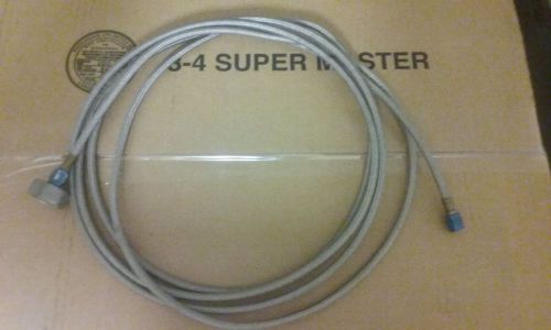 Nos 14&#039; braided nitrous line , nipple and washer