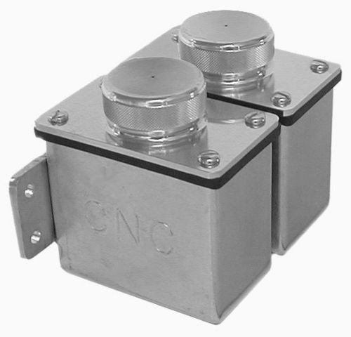 Cnc brakes remote mount aluminum master cylinder reservoir kit part number 1482