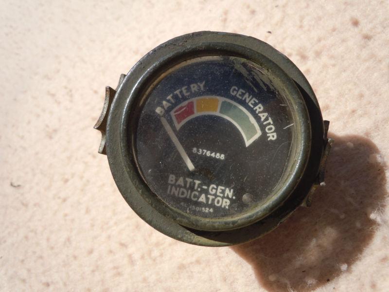 Used takeoff military m-series battery/generator gauge for m38,m38a1,m37,m35,etc