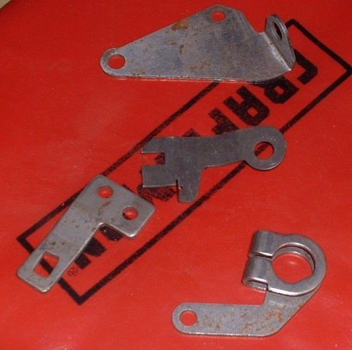 Lot of 4 misc. b &amp; m shifter cable &amp; transmission brackets......&#034;one money&#034;!