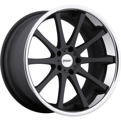 18x9 black tsw jerez wheels 5x4.5 +30 ford explorer mercury mountaineer