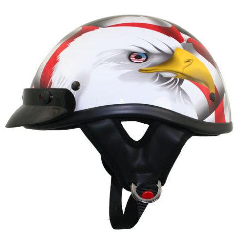 American eagle flag half helmet s m l xl 2xl