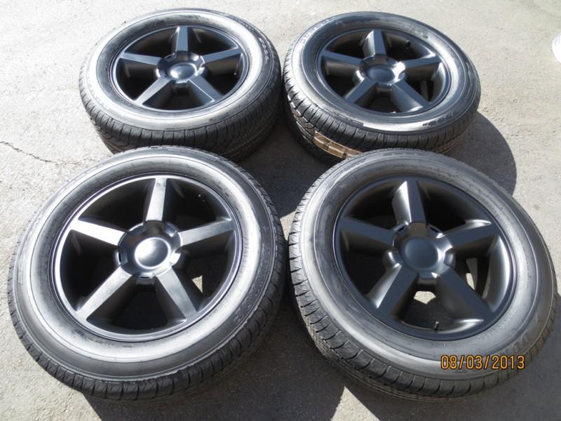 20" chevrolet tahoe wheels tires avalanche silverado suburban sierra 18 19 20 22