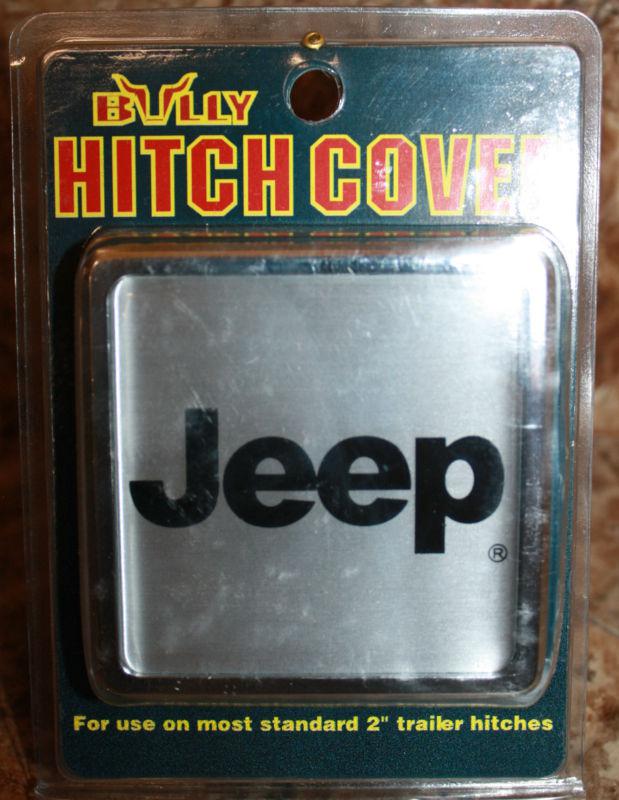 Bully 2" universal hitch cover - jeep - mopar officially licensed - new in box 