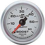 Autometer ultra-lite ii series-boost gauge 2-1/16" mechanical 60 psi 2-1/16 4905