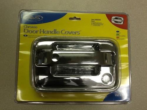 2004-2008 ford f150 auto ventshade chrome door handles & tailgate cover & mirror