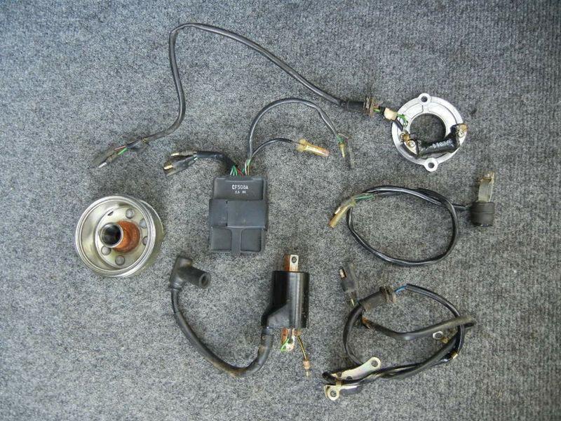 Stator cdi coil flywheel - 98 honda cr80 cr80r cr 80 80r 80rb pickup electrical