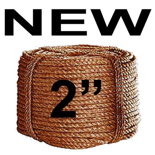 New 2" diameter manila rope,ship/boat tow/dock line