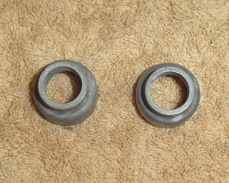 55 56 57 chevy chevrolet windshield wiper transmission spacers - two (2)