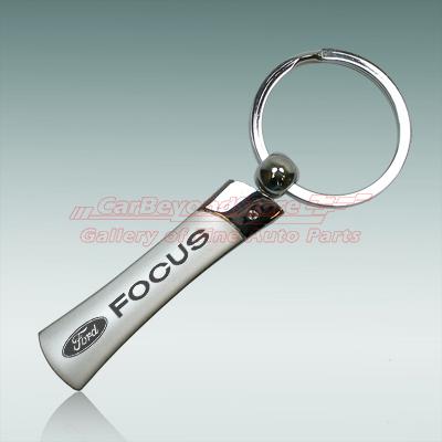 Ford focus blade style key chain, key ring, keychain, el-licensed + free gift