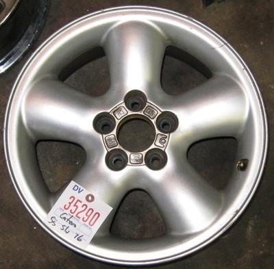 Catera aluminum alloy wheel rim silver 1997 1998 1999 35290