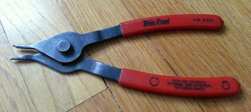 Blue point tools pr34a retaining ring pliers