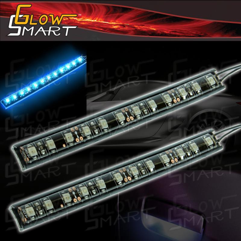 2 x 4” led strip light door trim courtesy dash panel lighting 12 smd  b