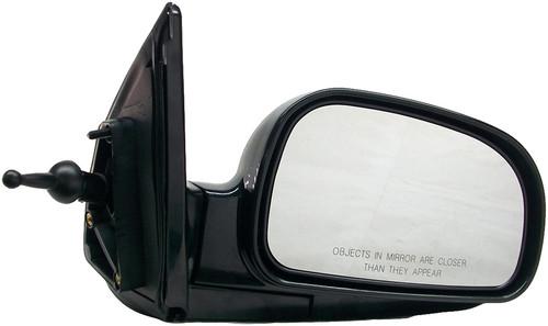 Side view mirror rh santa fe, manual black, to 12/2/02 platinum# 1272253