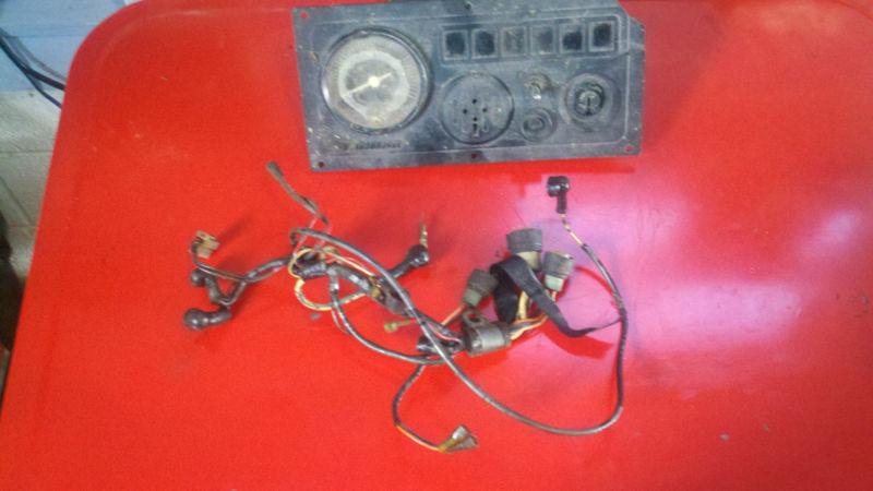 Yanmar 1gm10 complete wiring harness and gauge cluster