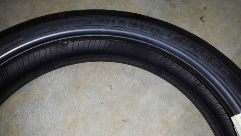 Pirelli diablo rosso corsa tire, front - 120/70zr-17