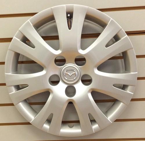 2009-2013 mazda 6 16" 7 split spokes hubcap wheelcover oem hollander 56554