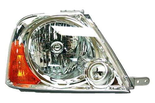 Replace sz2503117 - 04-06 suzuki xl-7 front rh headlight assembly