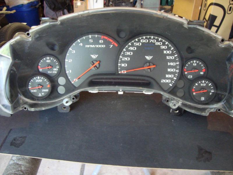 Corvette gauge cluster 1997-2004 without heads up display